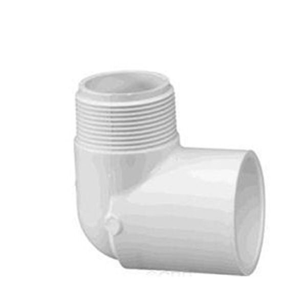 Lasco Fittings 1 in. Male Pipe Thread Socket 90 deg Elbow Street PV410010